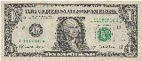 アメリカドル... United States one dollar bill, series 2003