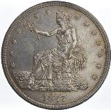 アメリカドルUnited States Trade Dollar dated 1877 S
