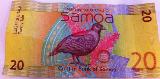 サモアタラSamoan 20 Tala note