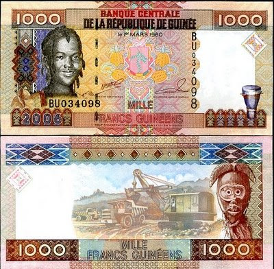 ギニアフランthe guinean franc is the currency of ...