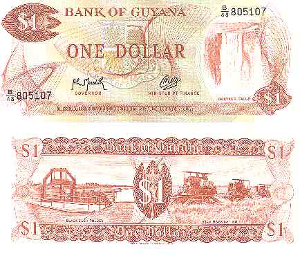 ガイアナドルGuyanese Dollar