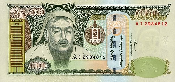 モンゴルトゥグルグMongolian Tugrik MNT