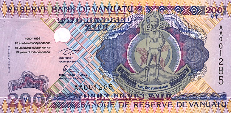 バヌアツバツVanuatu vatu