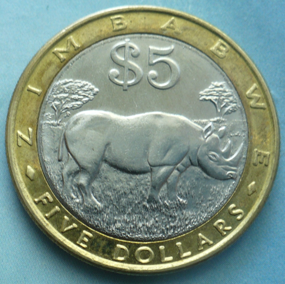 ジンバブエ・ドルОписание Zimbabwe 5 dollars.JPG