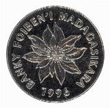 マダガスカルアリアリFront: 5 Malagasy Franc Coin: (1 Ariary)