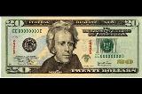アメリカドルImage of United States twenty dollar bill