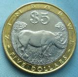 ジンバブエ・ドルОписание Zimbabwe 5 dollars.JPG